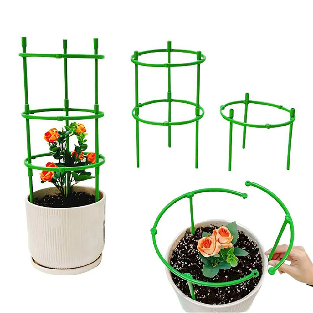 Vine Climbing Plastic - 반원형 플라스틱 식물 지지대 분재 고정봉