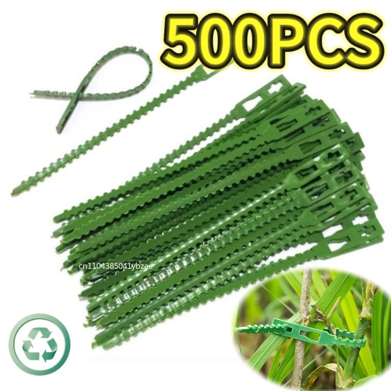 50-1000개 조절 가능한 플라스틱 식물 케이블 타이 - Vine Climbing Plastic 리뷰 및 가격