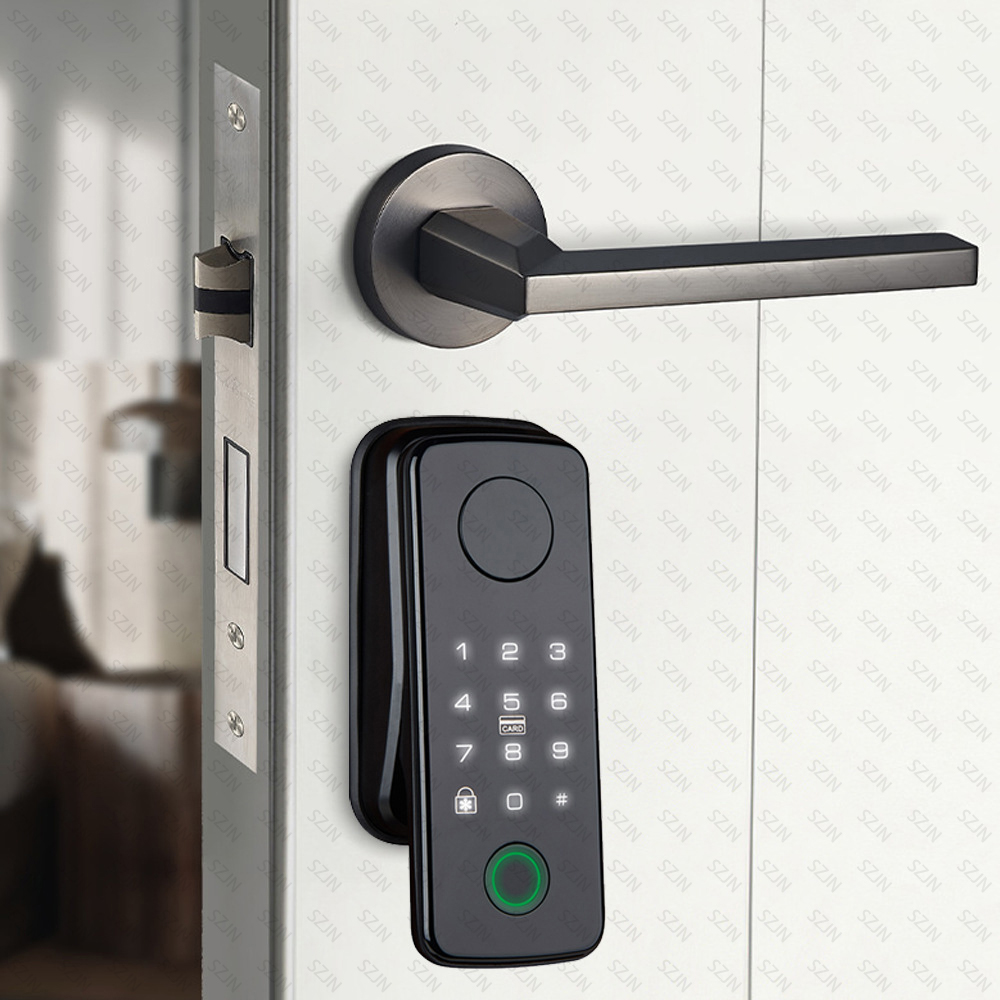 TTLock 자동 스마트 지문 잠금 장치 스마트 잠금  - Glass Door Hinge 리뷰 및 가격