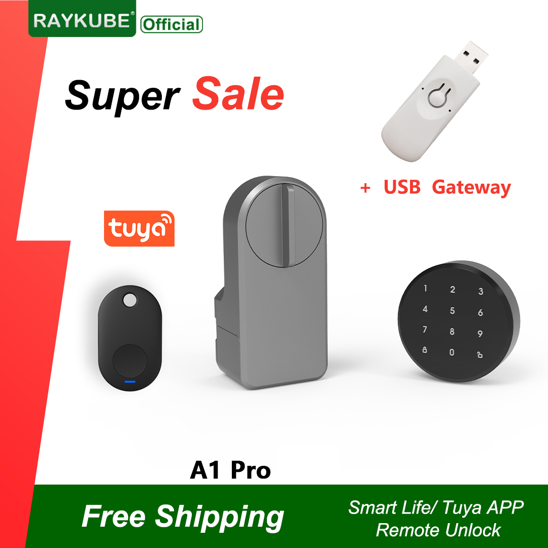 RAYKUBE A1 Pro Tuya BEL 스마트 도어 - Glass Door Hinge 리뷰 및 가격